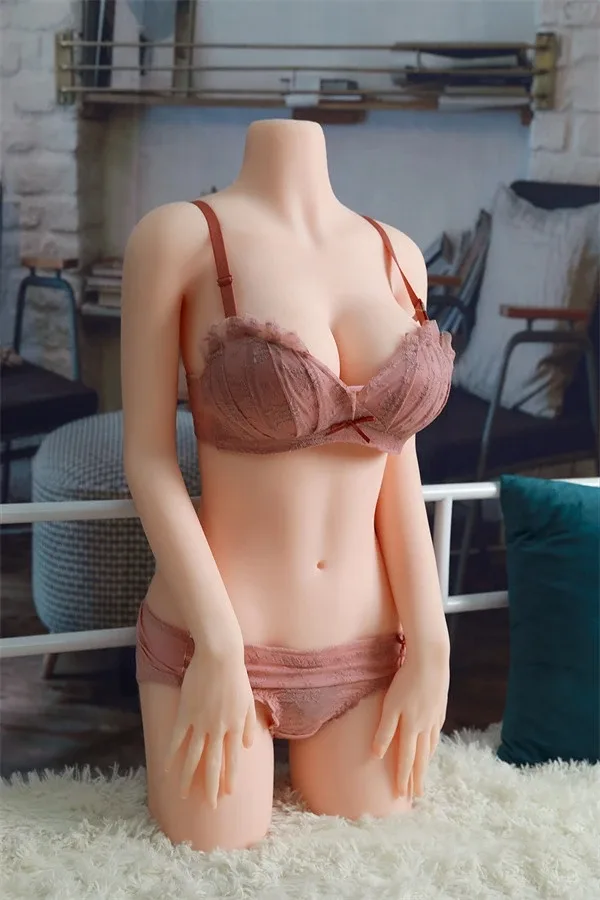 Realistic Busty Half Body Female Sex Doll Daisy 65cm view 4