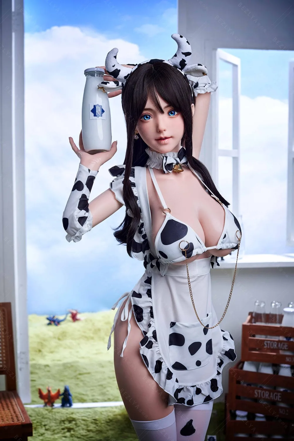 Silicone 145cm/57.09″ F-CUP 30kg/66.14lbs Sex Doll view 3