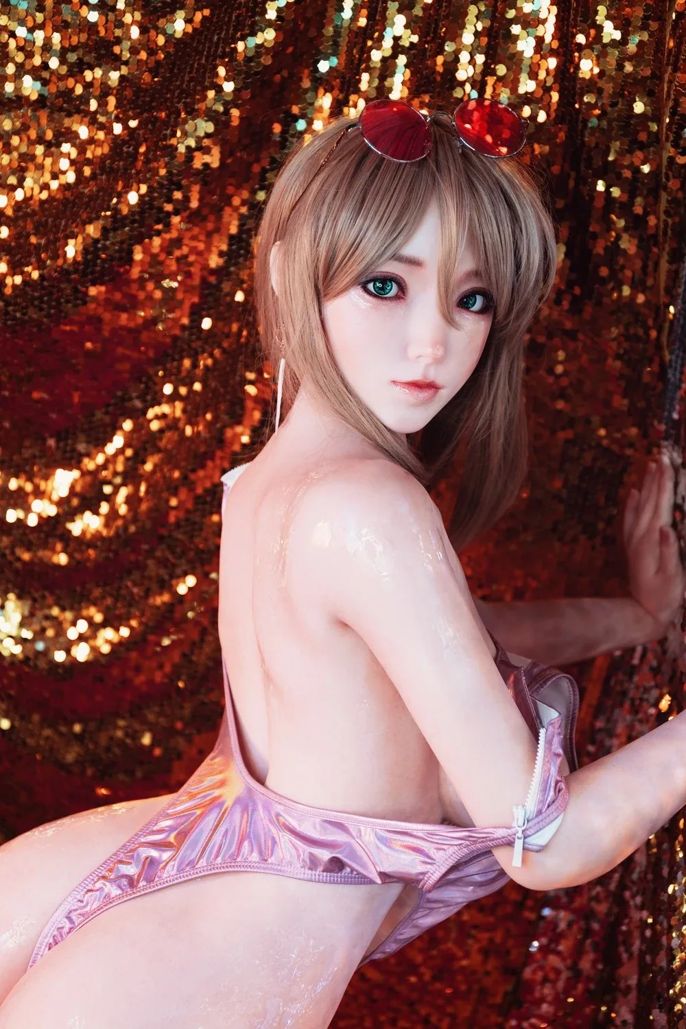 Yimu – Silicone 158cm/62.2″ G-CUP 41kg/90.39lbs Sex Doll