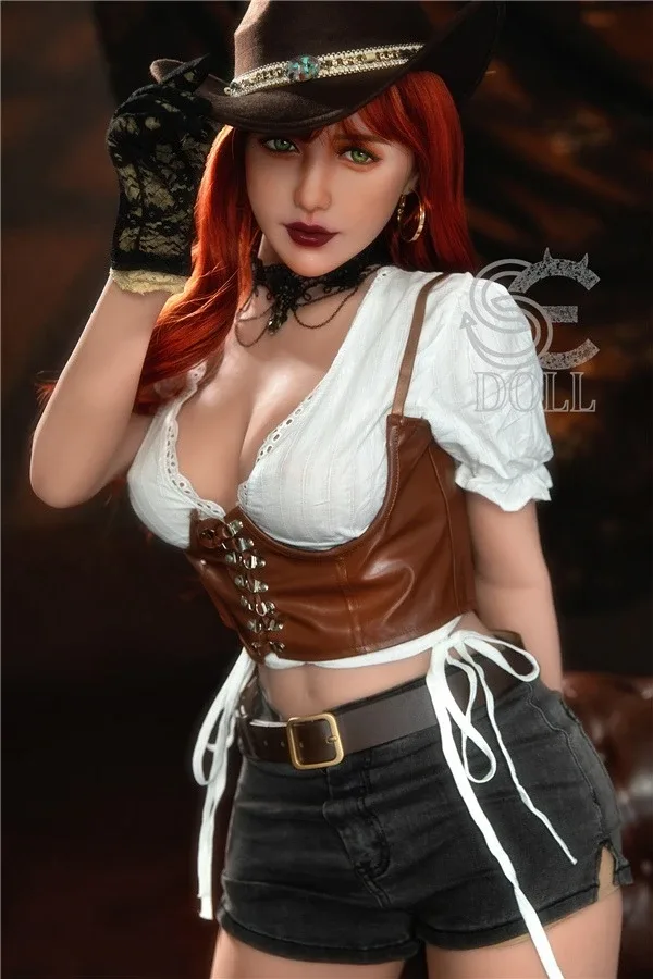 Sexy Pretty Redhead Sex Doll Anne 163cm view 2