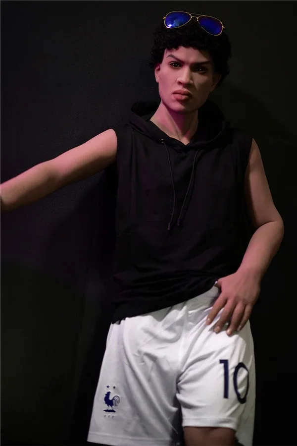 Realistic Life-size Black Male Sex Doll Mason 167cm / 5ft 5.8 view 3