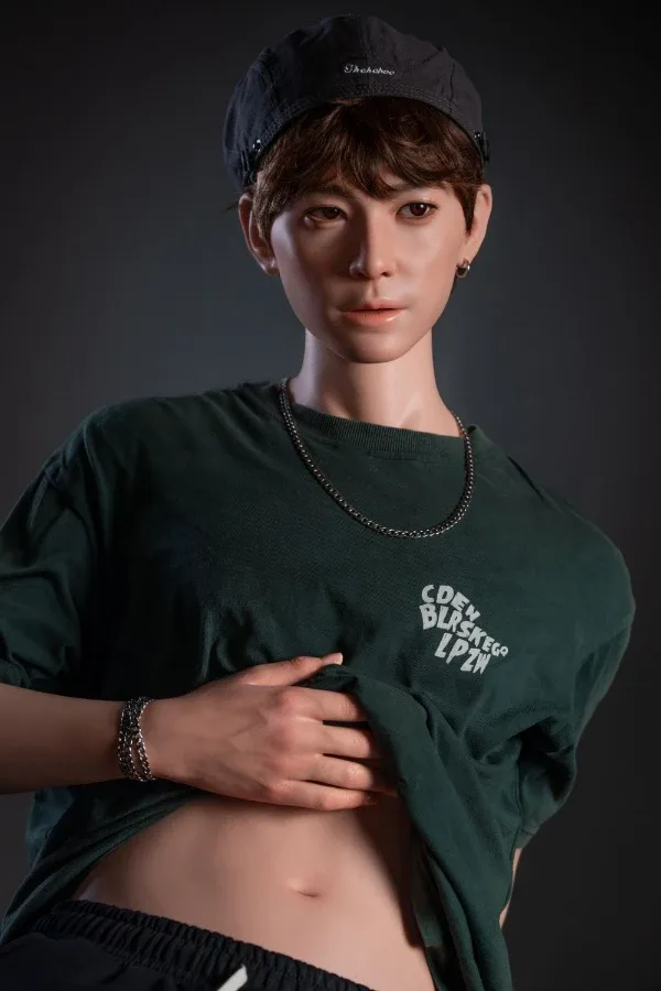 Silicone Stylish Handsome Asian Male Sex Doll Kwan 175cm (Movable Jaw With Oral Structure) view 4