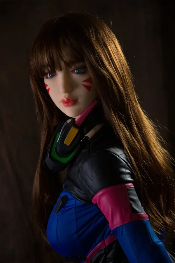 Lifelike Overwatch COS DVA Sex Doll Shelby 168cm view 3