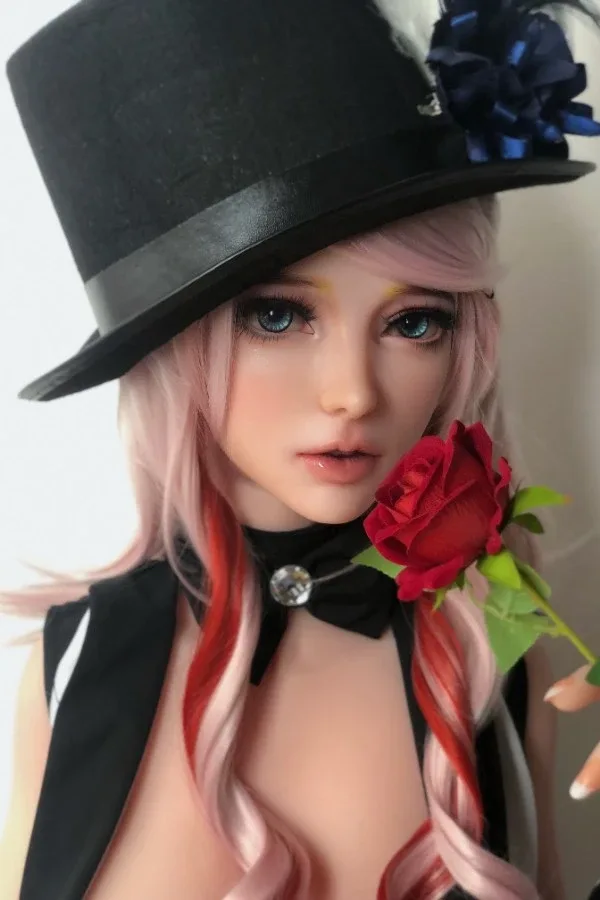 Charming Pink Hair Magic Sex Doll Lisa 165cm view 4