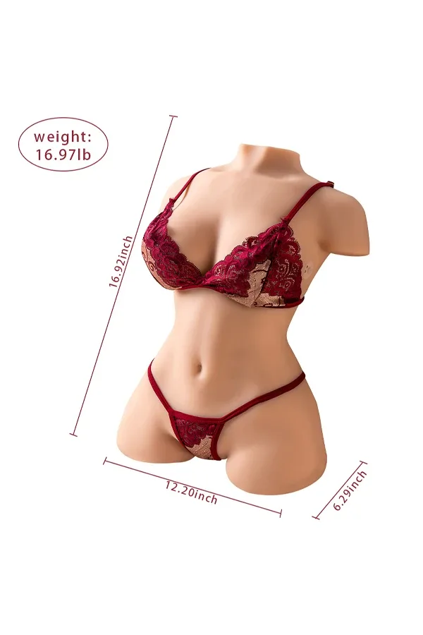 16.97lb Electric Sucking Vibrator Sex Doll Torso view 2