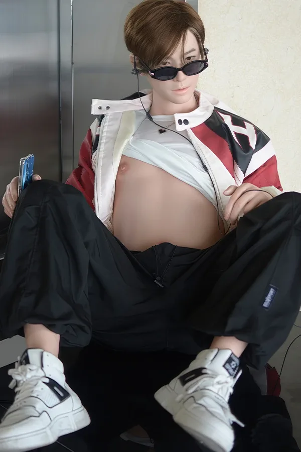 Silicone Handsome Asian Male Sex Doll Kwan 175cm (Movable Jaw With Oral Structure) view 2