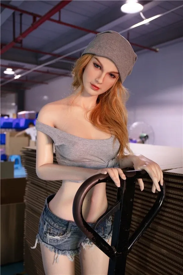 Realistic Skinny Small Tits Blonde Sex Doll Grace 174cm view 2