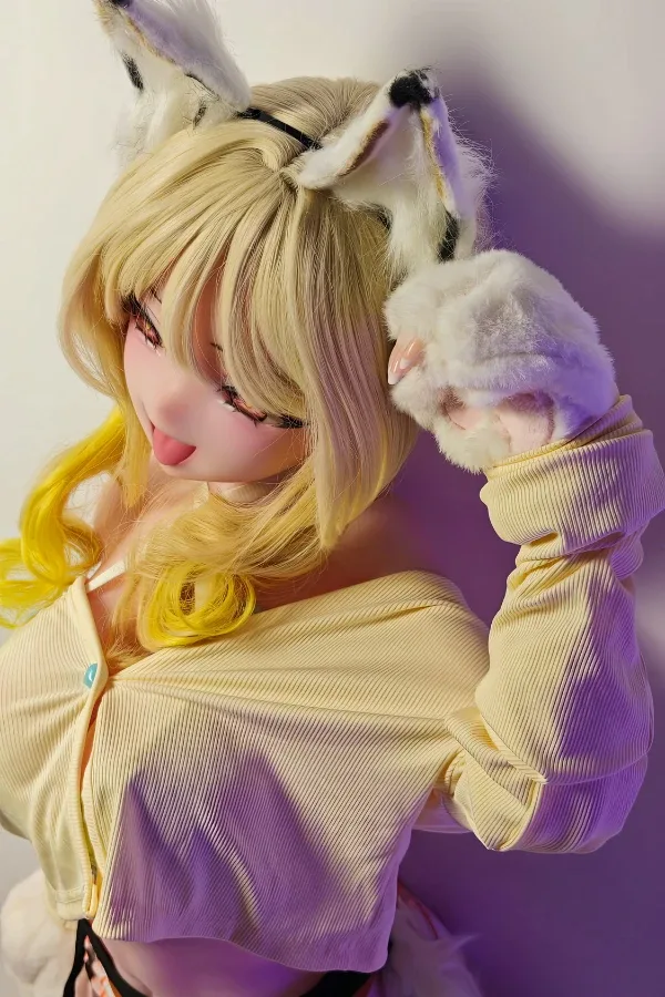 Big Breasts Cute Blonde Catdoll Sex Doll Chono Miyu 148cm view 3