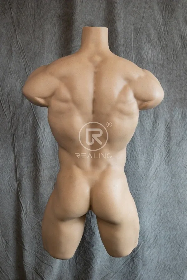 Sexy Mature Muscular Silicone Male Sex Doll Torso Kent 102cm view 5