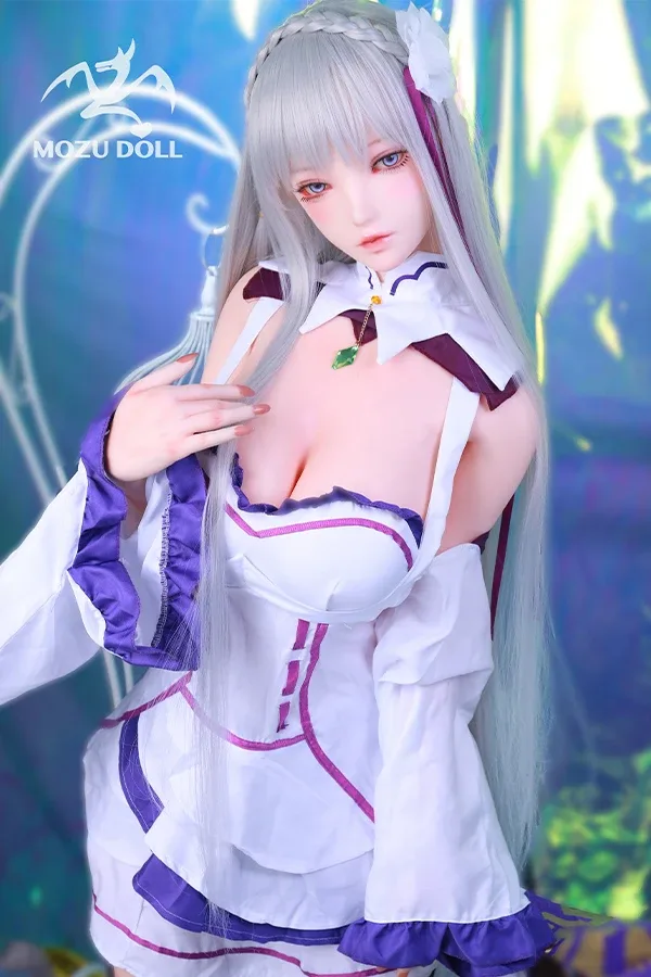 Fantasy Anime Re Zero Sex Doll Emilia 163cm (Free Doll Same Clothes)