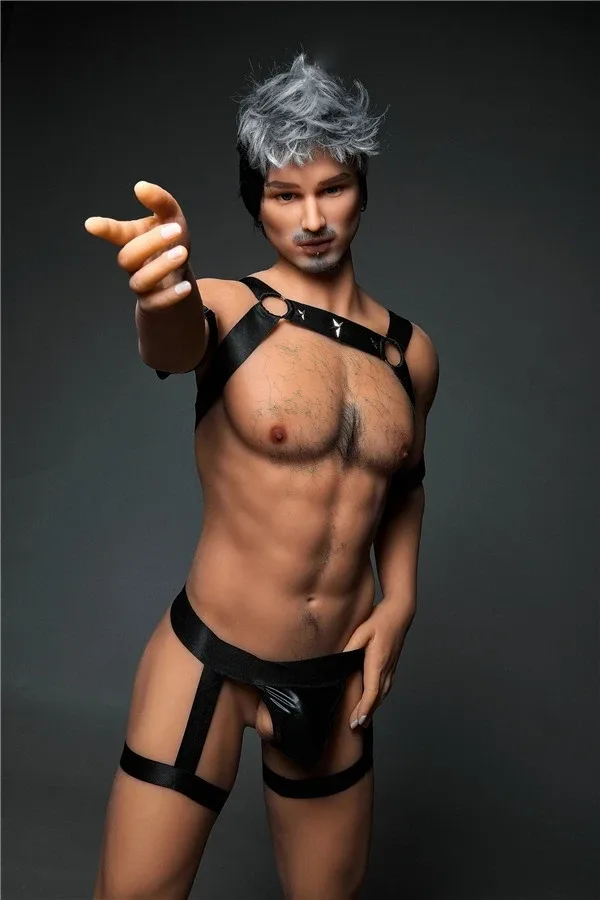 Real Life Fashion Sexy SM Male Sex Doll Brooks 175cm / 5ft 9 view 3