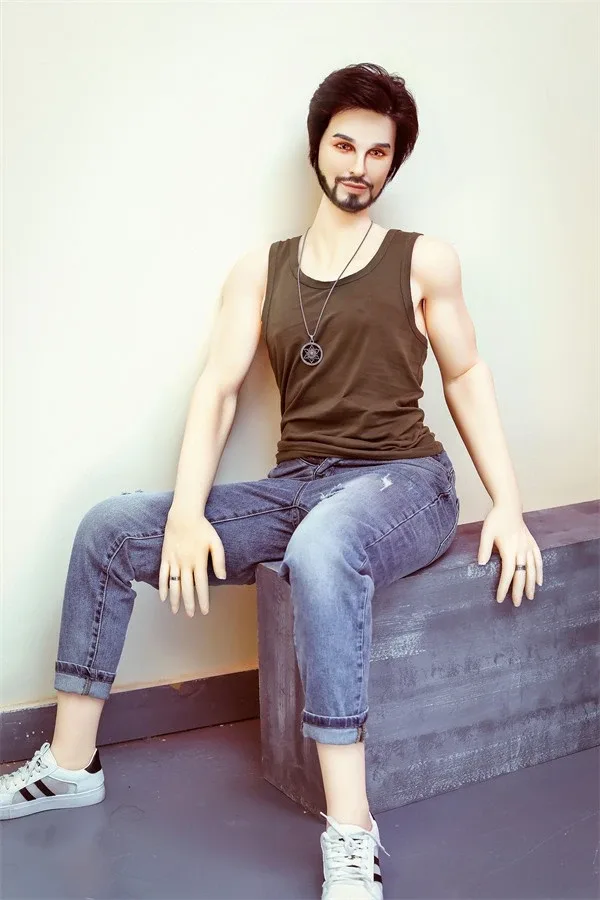 Life-Size Muscular Male Sex Doll Aadolf 162cm ( Silicone Head ) view 6