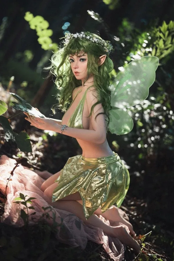 Full Silicone Elf Sex Doll Erin 159cm (Movable Jaw With Oral Structure) view 6