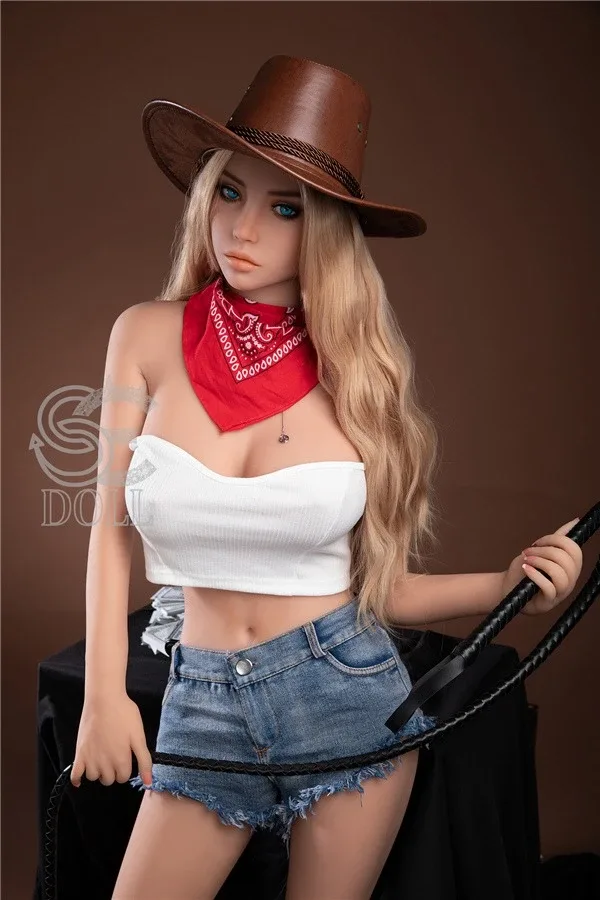 Lifelike Blonde American Sex Doll Veronica 158cm view 2