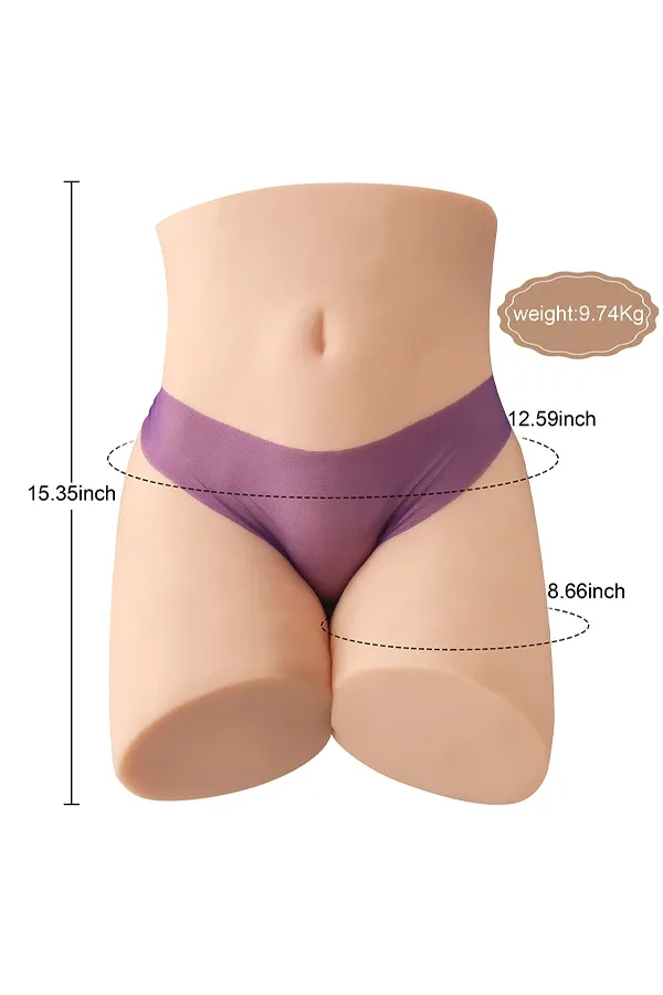 21.4lb Beautiful Ass Sex Doll Torso