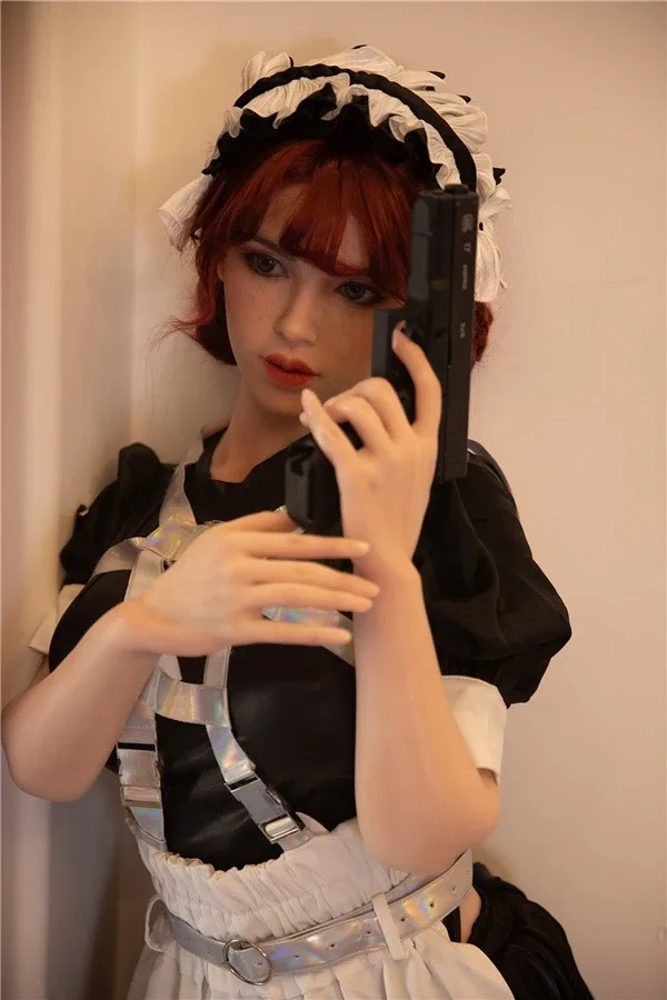Realistic Busty Redhead Sex Doll 171cm view 6