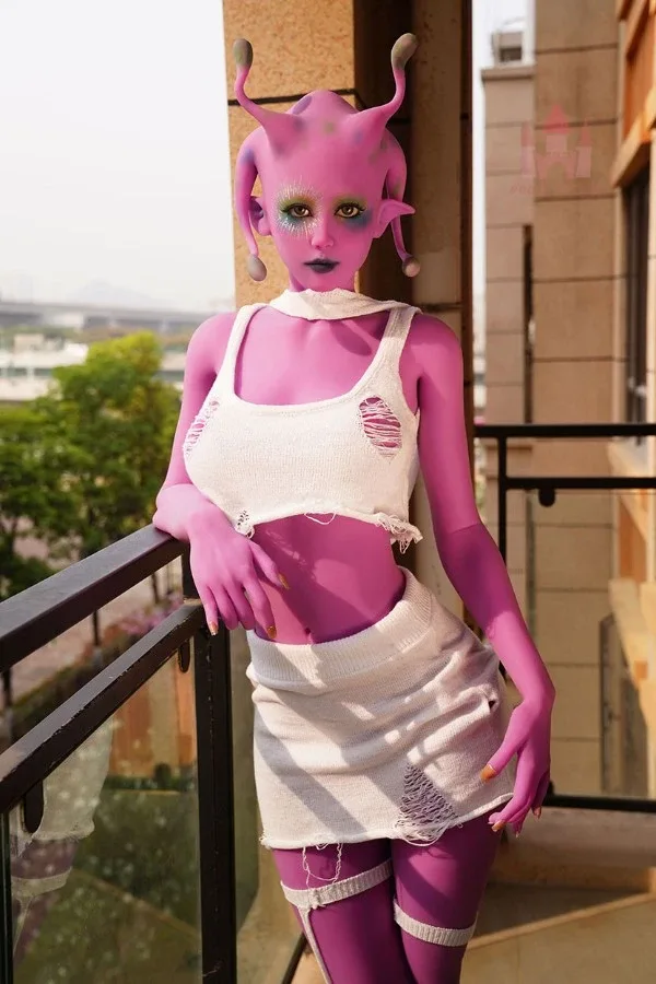 💥Pink Tentacle Sex Doll Melina 170cm (Free 2nd Head) view 5