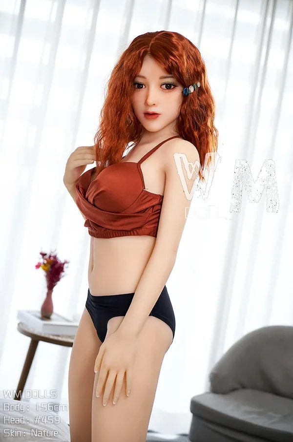 Skinny Redhead Sex Doll Rubye 156cm view 6