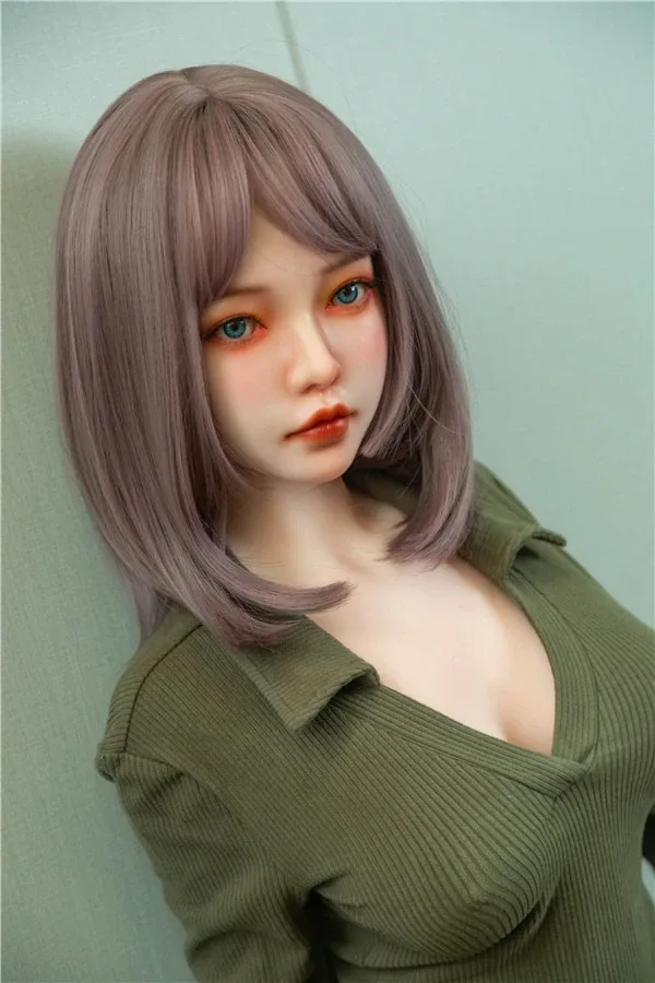 Super Real New Plump Sex Doll Virginia  (Silicon Head) 150cm view 2