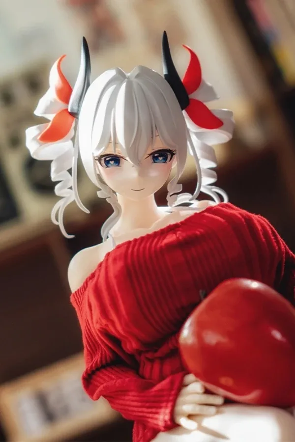 Pretty Cute Plump Anime Manga Sex Doll Shion 67cm (Free Clothes) view 3