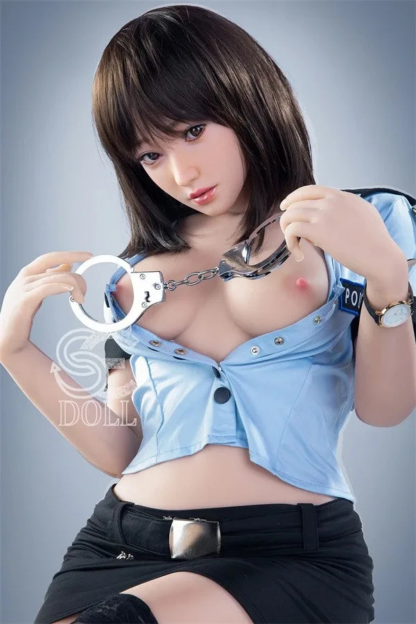 Lifelike Sexy Policewoman Sex Doll Jasmine 163cm view 2