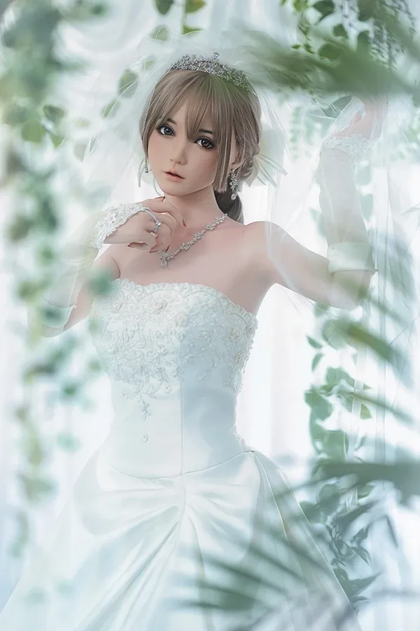 Beautiful Asian Bride Sex Doll Marry 150cm view 6