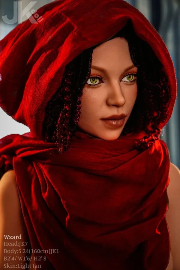 Skinny Redhead Witch Sex Doll Clarice 160cm view 3