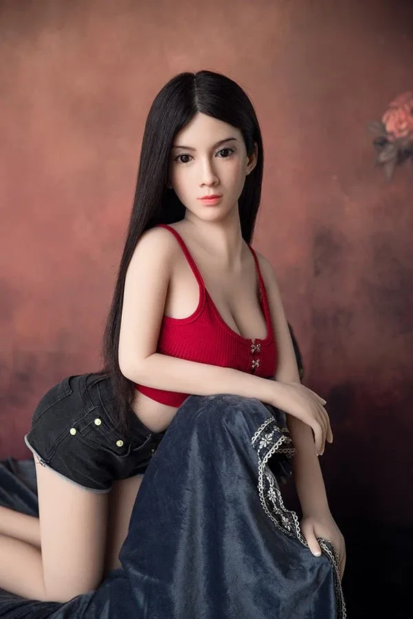 Realistic Chinese Small Tits  Sex Doll Addison 158cm  (Silicone head) view 2