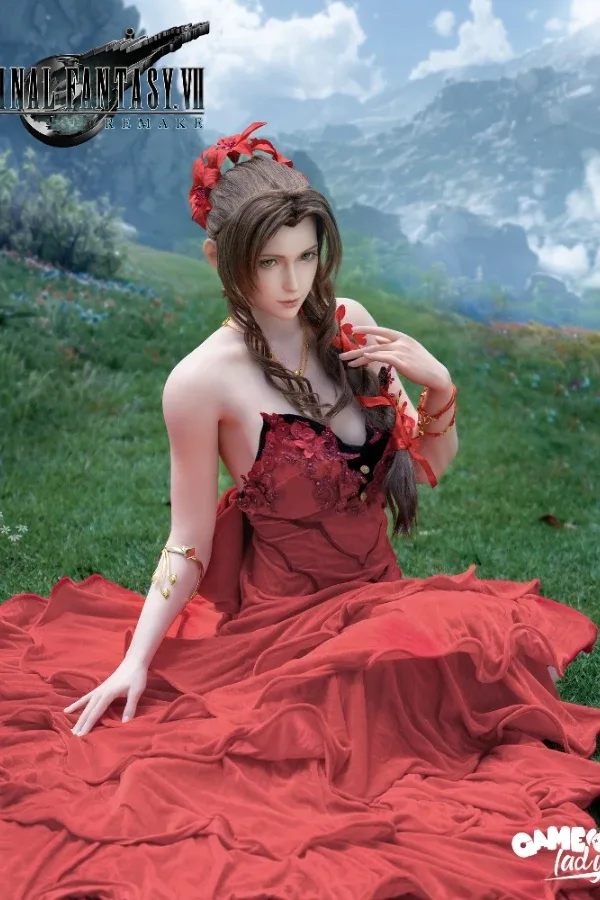 Final Fantasy VII Silicone Sex Doll Aerith 168cm view 3
