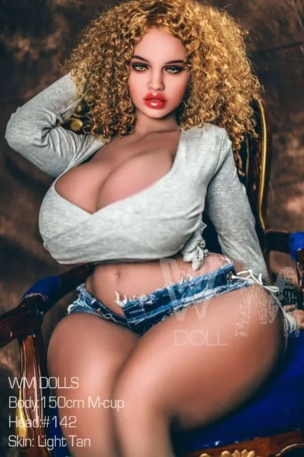 Huge Boobs Big Booty Blonde SSBWW Sex Doll Catherine 150cm