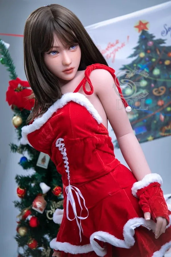 Beautiful Christmas Dress Up Sex Doll Kailani 153cm view 6