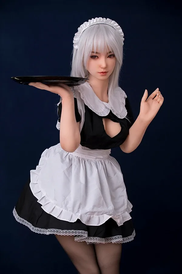 162cm E-cup Silicone Maid Sex Doll Lingyin
