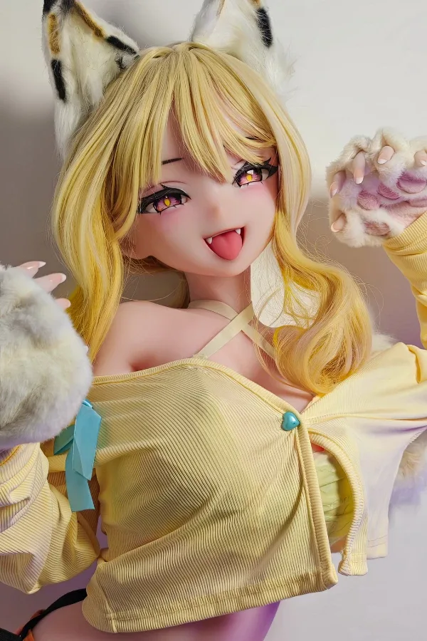 Big Breasts Cute Blonde Catdoll Sex Doll Chono Miyu 148cm view 2