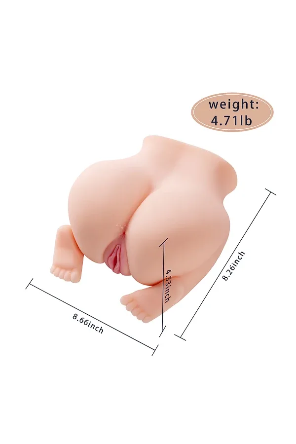4.71lb Sexy Ass Torso Sex Doll
