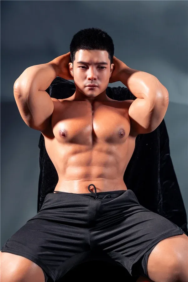 Male Sex Doll Yuan 170cm / 5ft 7 (Seamless Head-body Connection, Movable Jaw With Oral Structure)
