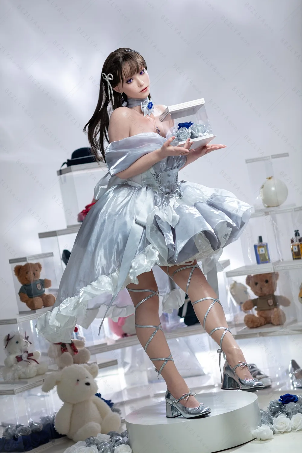 Silicone 155cm/61.02″ 45kg/99.21lbs Sex Doll view 2