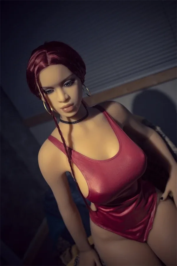 Lifelike Redhead Sex Doll Rihanna 170cm view 3