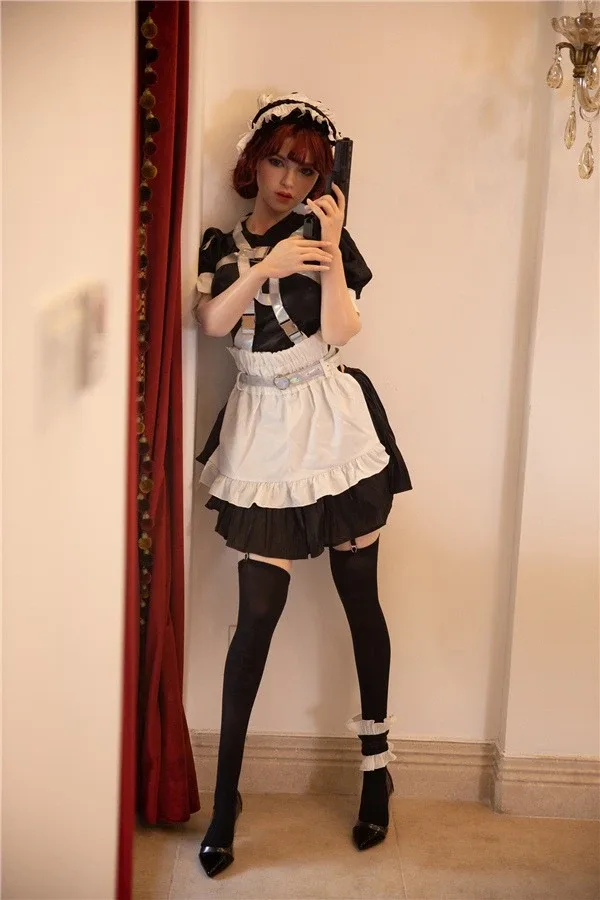 Realistic Busty Redhead Sex Doll 171cm view 3