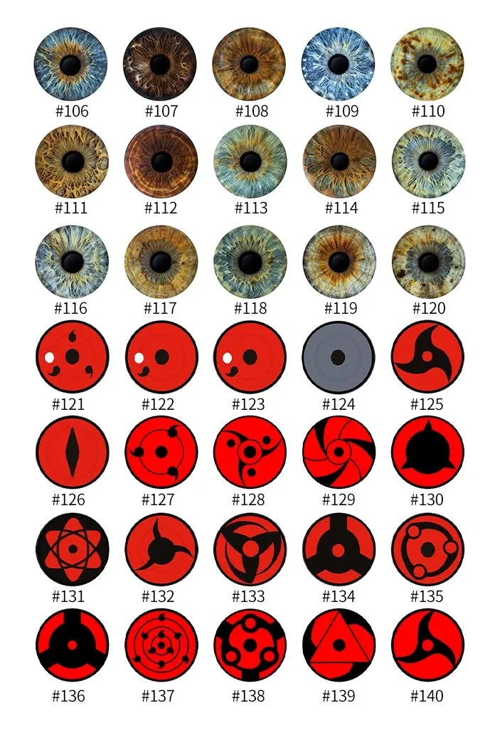 3D Handmade Eyeball Customization view 5