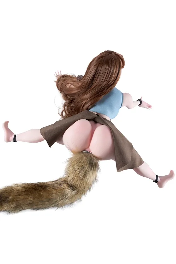 Big Breasted Muscle Monkey Sex Doll Sloane 30cm (Free Clothes, Tail) view 2