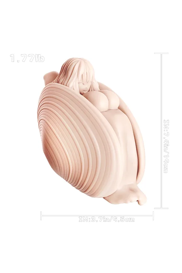 Fantasy Sex Toy White Clam view 6