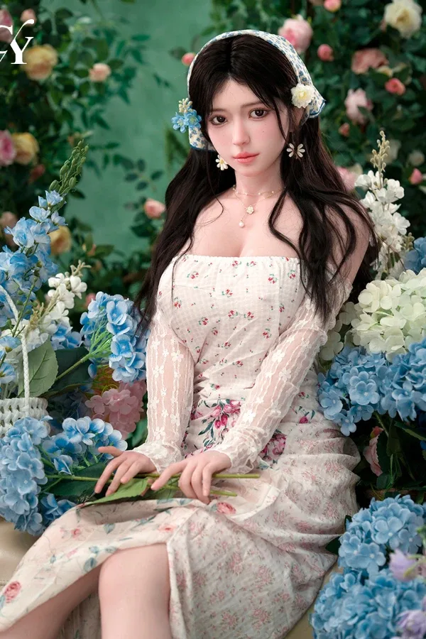 Silicone Head/Full Silicone D Cup Asian Sex Doll Una167cm (Movable Jaw With Oral Structure)