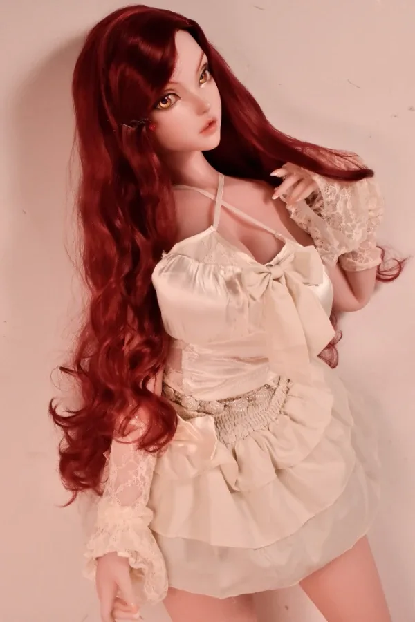 Sexy Redhead Anime Sex Doll Andrea 148cm view 5