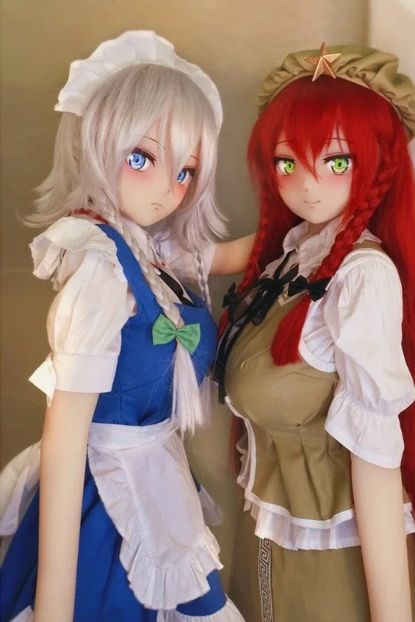 Beautiful Redhead Big Tits Anime Sex Doll Braelyn 155cm view 5
