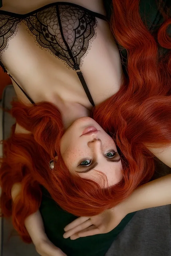 Beautiful Sexy Redhead Sex Doll Tori 170cm (Silicone Head) view 3