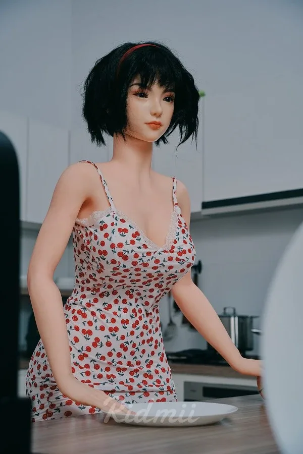 Beautiful Short Hair Sex Doll Liberty 163cm (Silicone Head) view 2