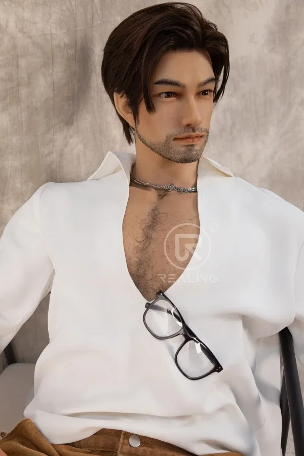 Super Realistic Handsome Sexy Tall Silicone Male Sex Doll Sebastian 186cm view 5