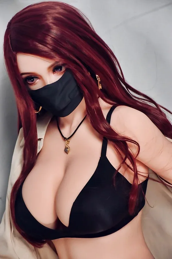 Halloween Mysterious Dark Sex Doll Angelina 150cm view 3