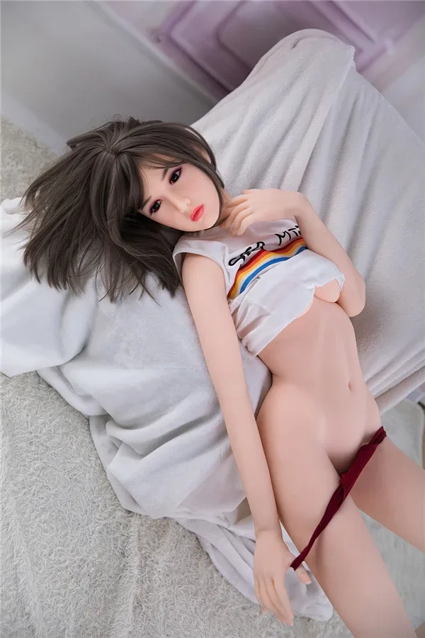 Beautiful Short Hair Asian Sex Doll Addilyn 160cm view 2