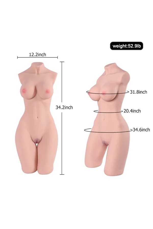 52.9lb Lifelike Sex Doll Torso